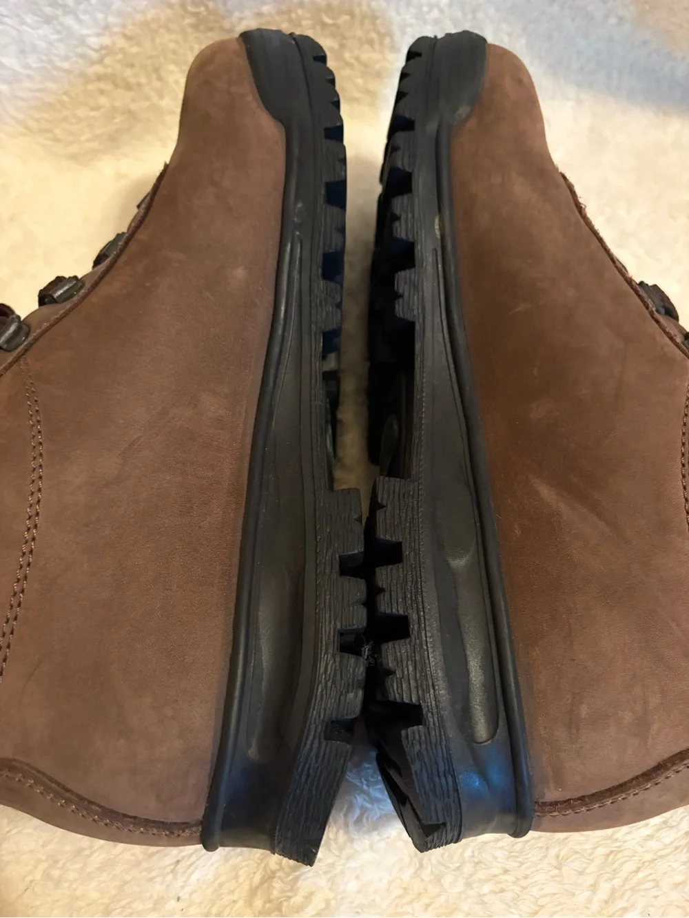 New Vasque Made In Italy Skywalk Brown Leather Suede Hiking Boots Gore-Tex 8  M